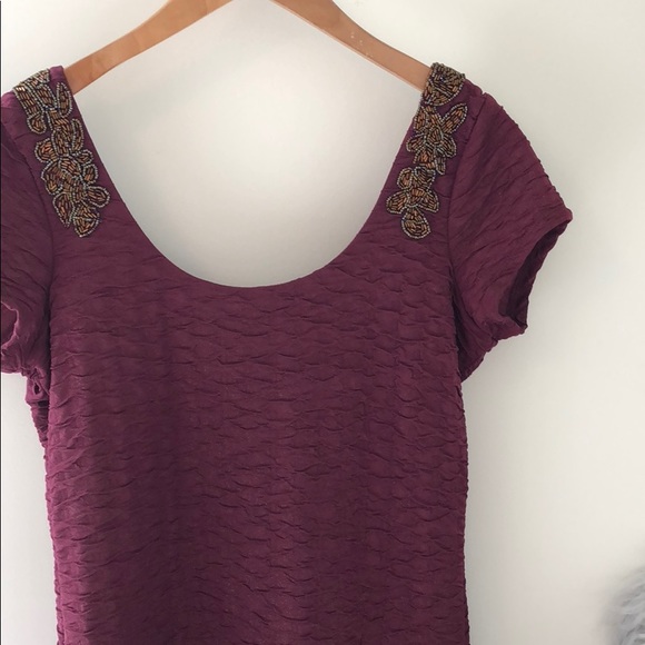 FREE PEOPLE beaded low back dress❤️ - Picture 2 of 8